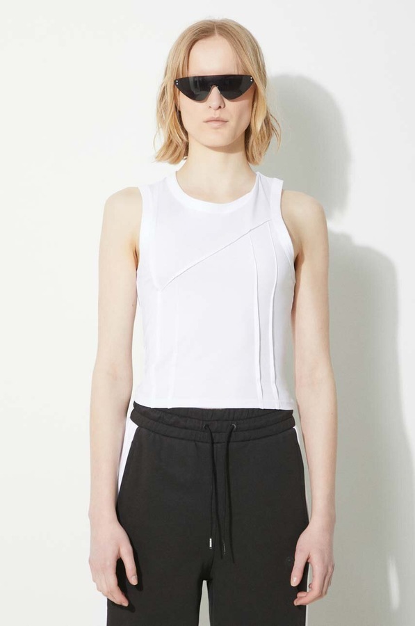 Топ KSUBI Fragment Tank White цвет белый