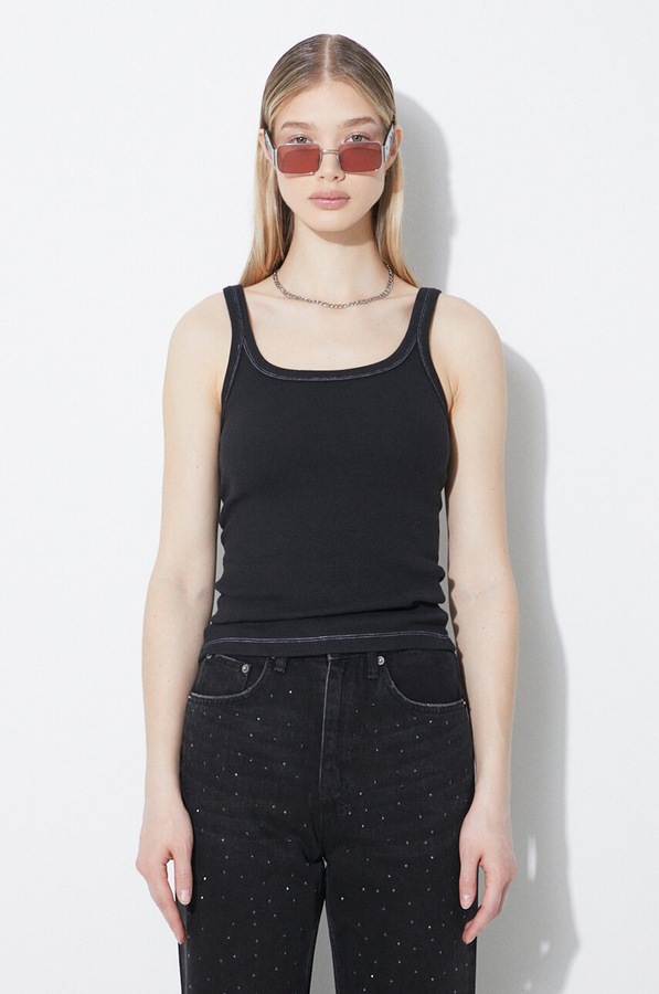 Топ KSUBI Arise Tank Top Black цвет черный