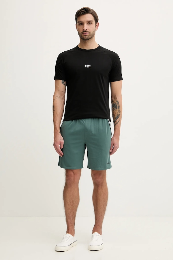 Футболка чоловіча BOSS T-Shirt RN Slim Fit колір чорний