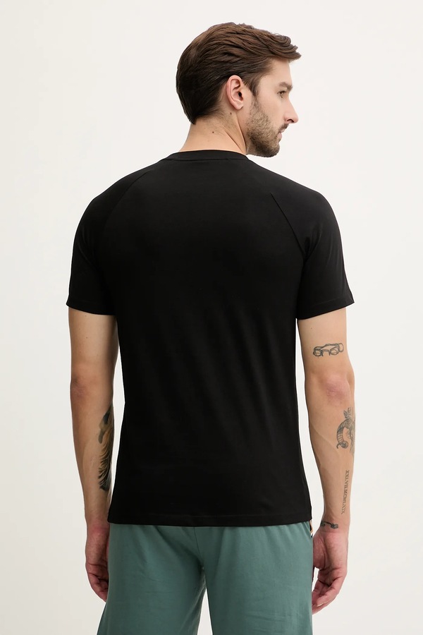 Футболка чоловіча BOSS T-Shirt RN Slim Fit колір чорний фото 2