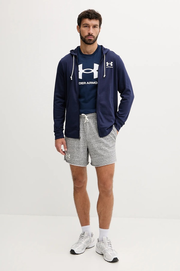 Футболка Under Armour SPORTSTYLE LOGO колір синій фото 2
