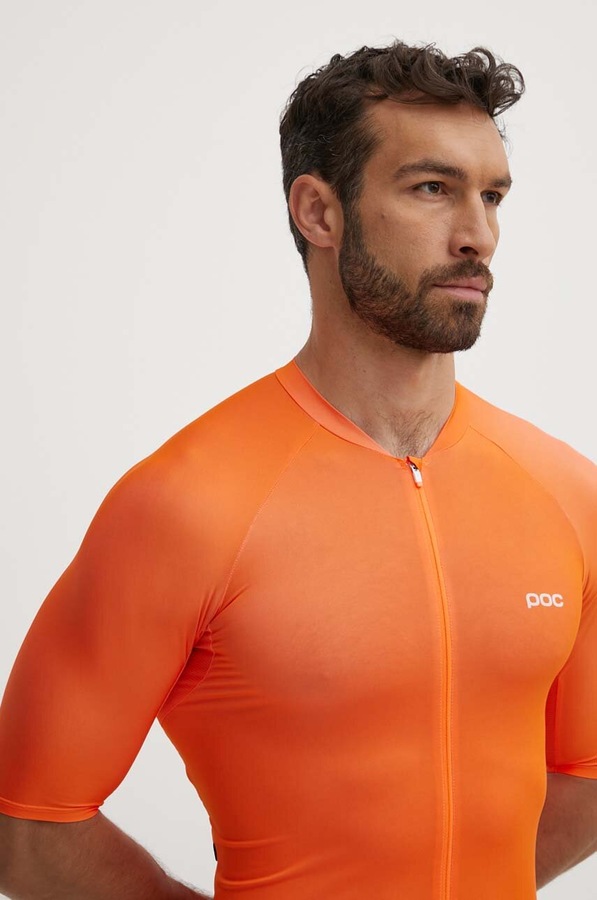 Велосипедна футболка POC Pristine Jersey колір помаранчевий фото 3