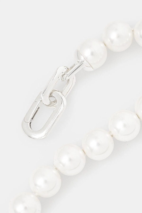 Серебряный браслет Ambush Pearl Padlock Bracelet