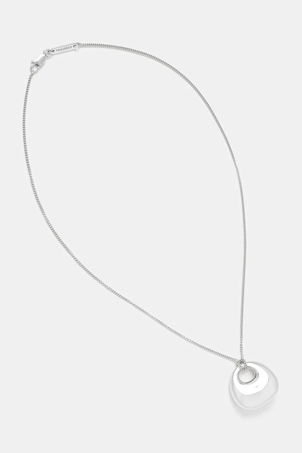 Серебряное колье Tom Wood Bao Pendant