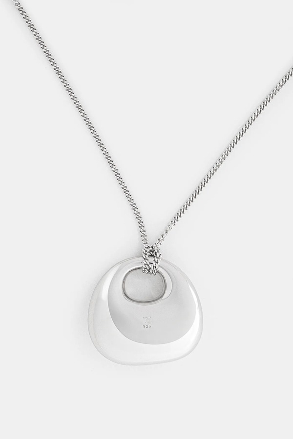 Срібне кольє Tom Wood Bao Pendant