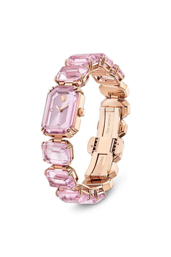 Годинник Swarovski колір рожевий