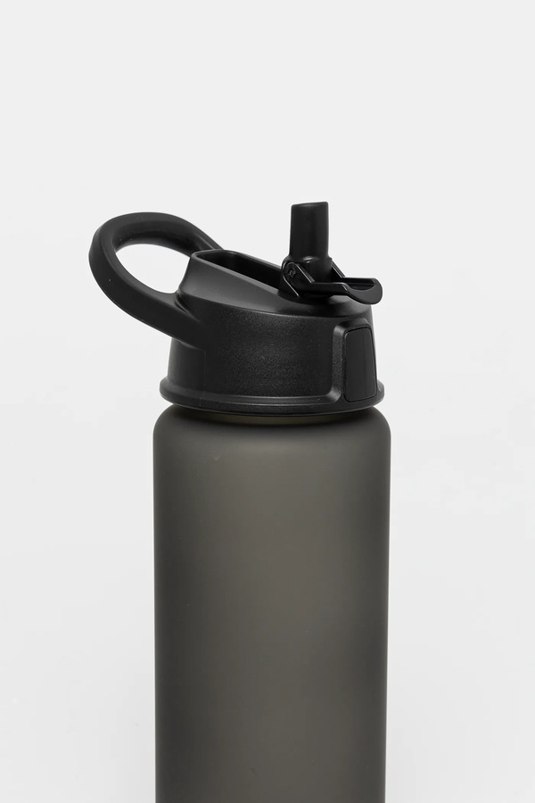 Пляшка Jack Wolfskin Saima Straw 700 ml колір чорний фото 3