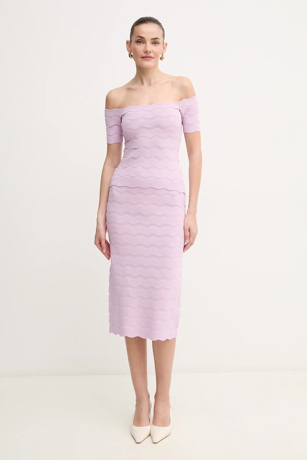 Lainey Herve Leger колір фіолетовий