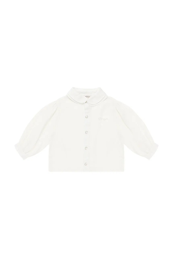 Детская льняная блузка Donsje Anoeche Linen Blouse цвет белый