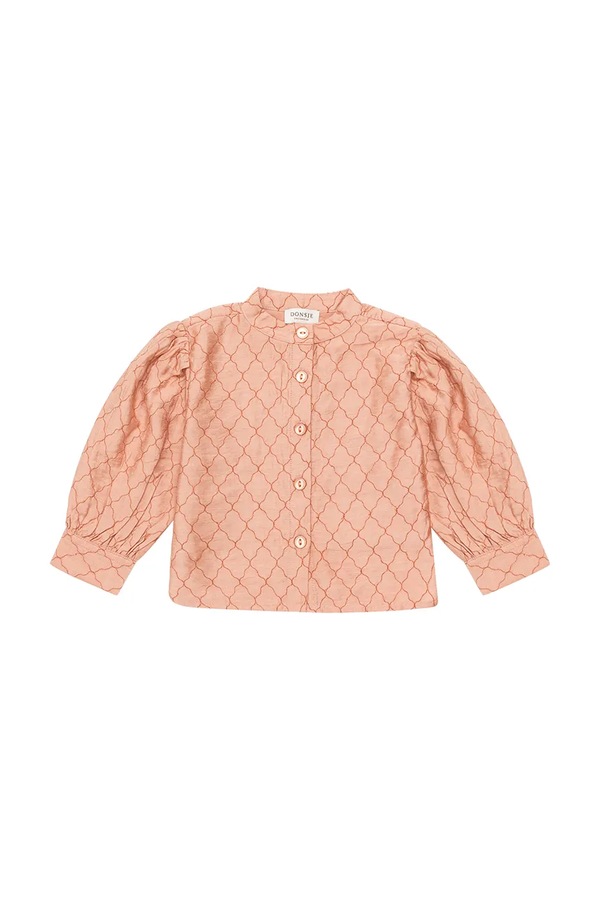 Дитяча блузка Donsje Mieke Blouse колір помаранчевий