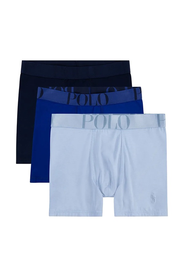 Детские хлопковые боксеры Polo Ralph Lauren 3-pack