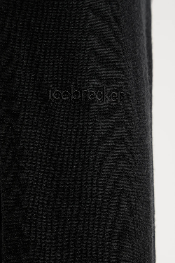 Функціональний лонгслів Icebreaker Merino 200 Oasis колір чорний фото 4