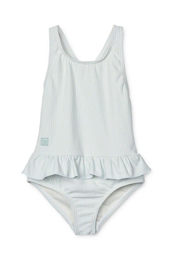 Суцільний дитячий купальник Liewood Amara Stripe Swimsuit