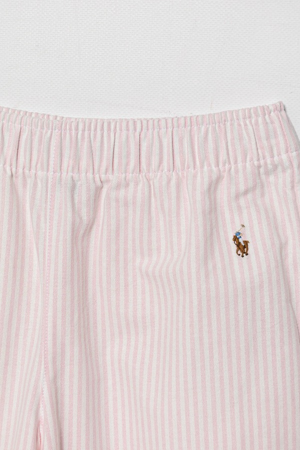 Дитяча бавовняна піжама Polo Ralph Lauren 2-pack колір рожевий фото 3