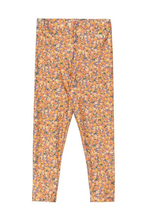 Детские леггинсы для плавания Tinycottons GARDEN LEGGINGS цвет оранжевый
