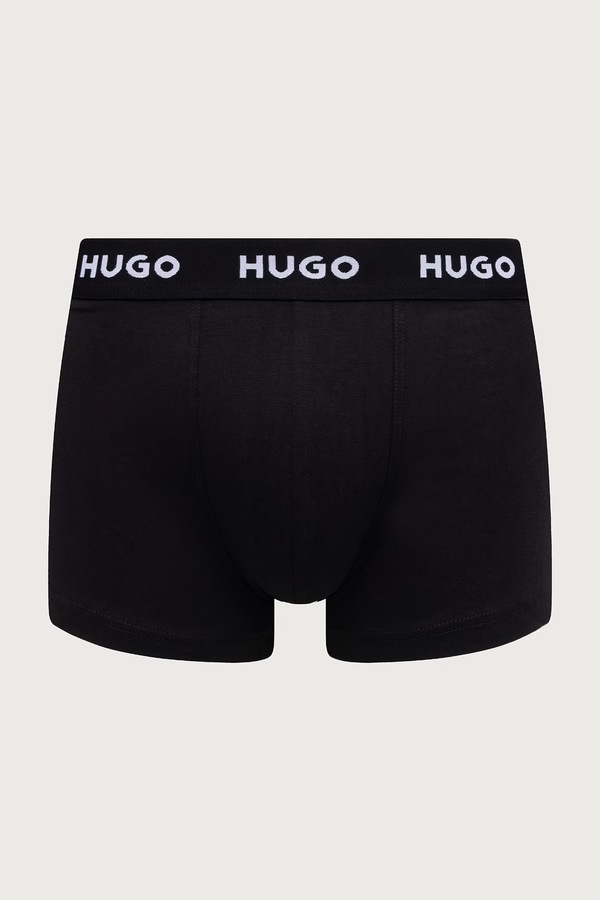 Боксеры мужские хлопковые с эластаном TRIPLET DESIGN 3 шт. HUGO фото 2