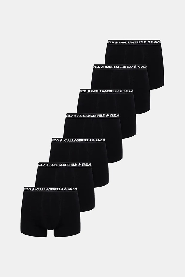 Боксери Karl Lagerfeld 7-pack колір чорний
