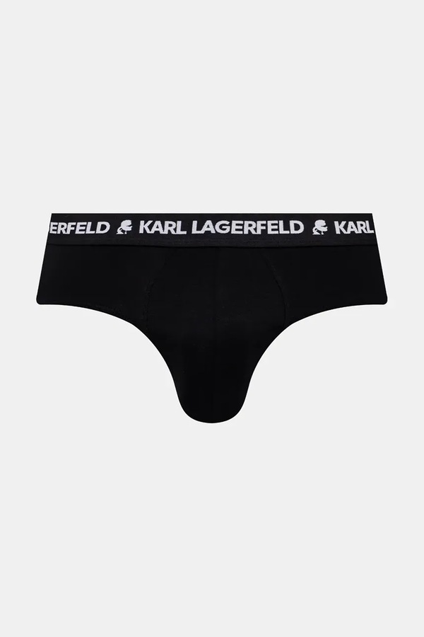 Сліпи Karl Lagerfeld 3-pack колір чорний фото 4