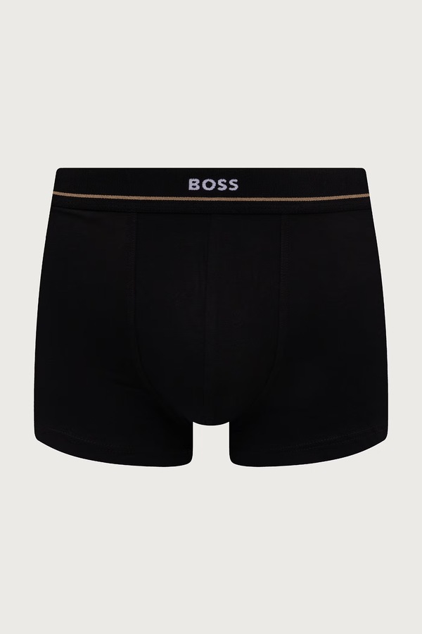 Боксеры мужские хлопковые с эластаном Trunk 5P Essential 5 шт. BOSS цвет разноцветный