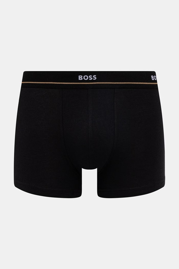 Боксеры мужские хлопковые с эластаном Trunk 5P Essential 5 шт. BOSS цвет разноцветный фото 2