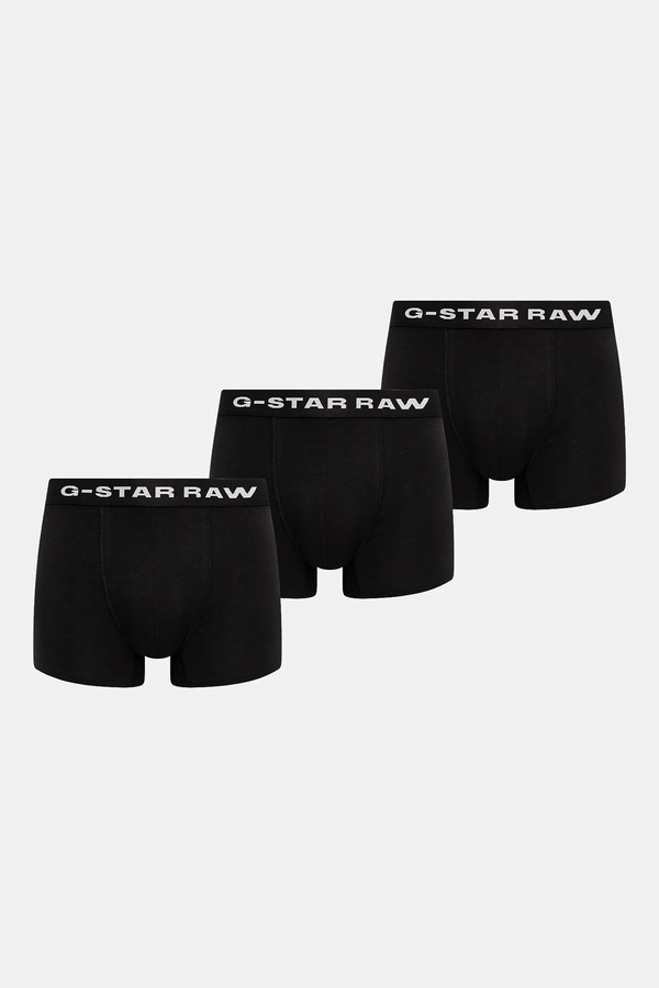 Боксери G-Star 3-pack колір чорний