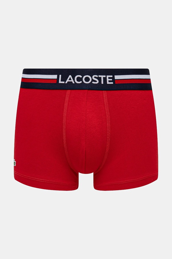 Боксери Lacoste 3-pack колір синій фото 2