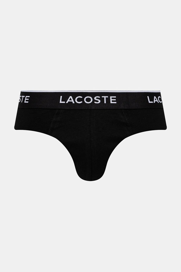 Слипы Lacoste 3-pack цвет черный