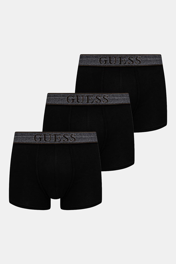 Боксери Guess JOE 3-pack колір чорний