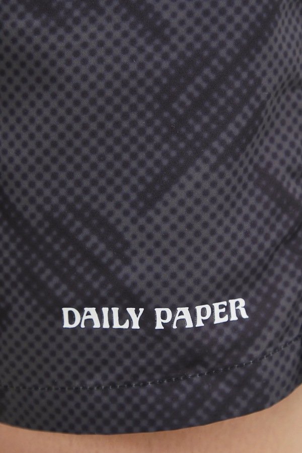 Купальні шорти Daily Paper Dotted Monogram Swimshorts колір чорний фото 4