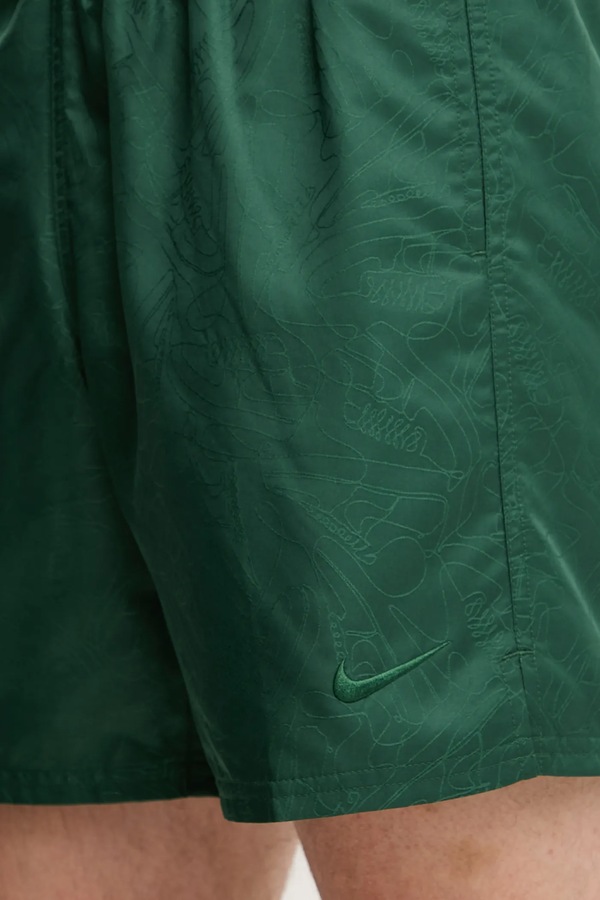 Купальні шорти Nike колір зелений фото 4