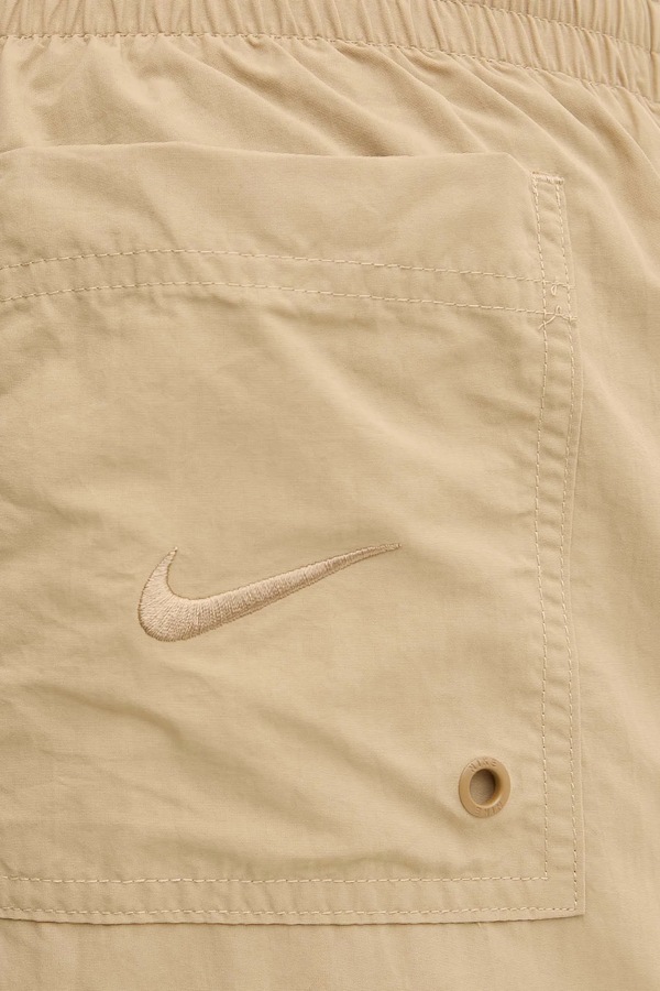 Шорти для купання чоловічі Nike колір бежевий фото 4