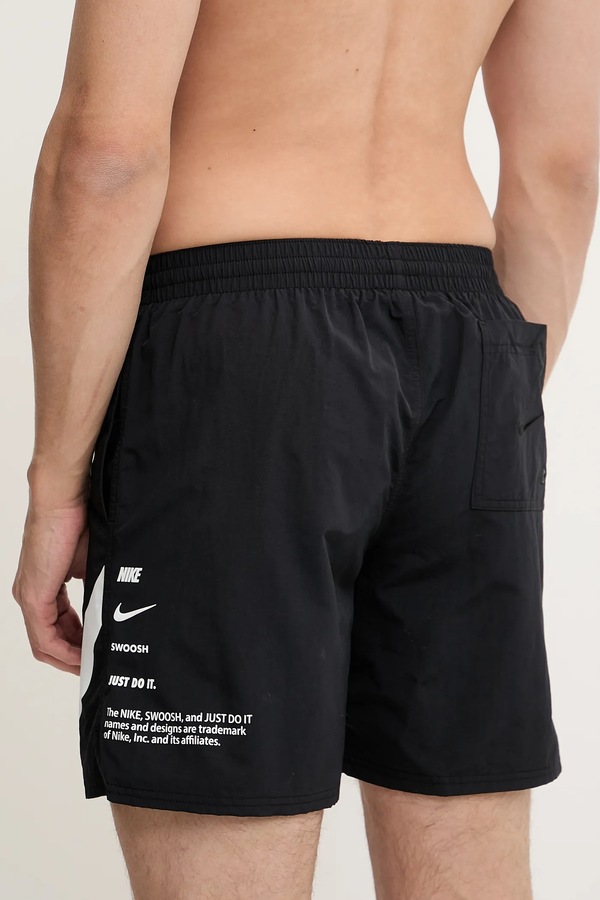 Шорти для купання чоловічі Nike колір чорний