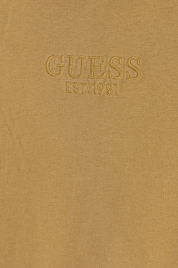 Дитяча бавовняна кофта Guess колір жовтий фото 2