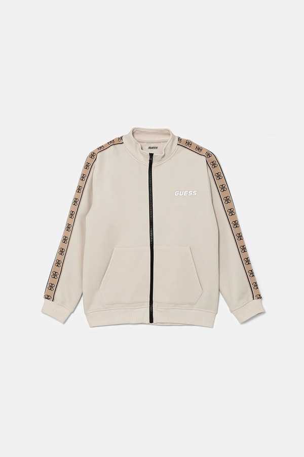 Дитяча кофта Guess колір бежевий