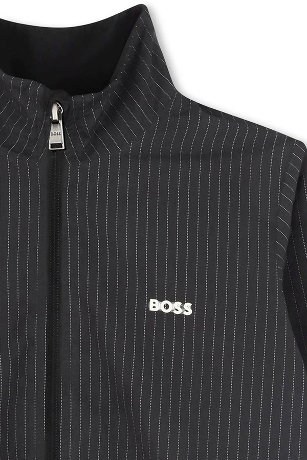 Дитяча кофта BOSS колір чорний фото 2