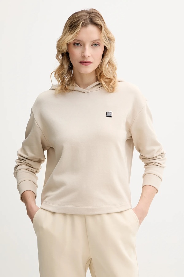 Кофта Armani Exchange колір бежевий