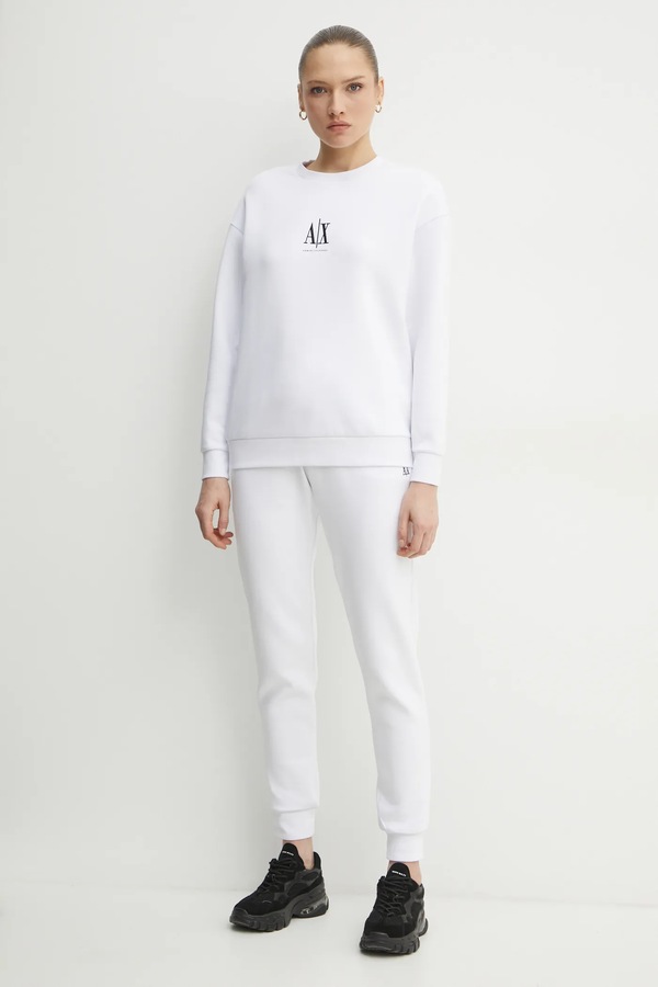 Кофта Armani Exchange колір білий