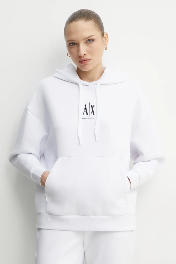 Кофта Armani Exchange колір білий