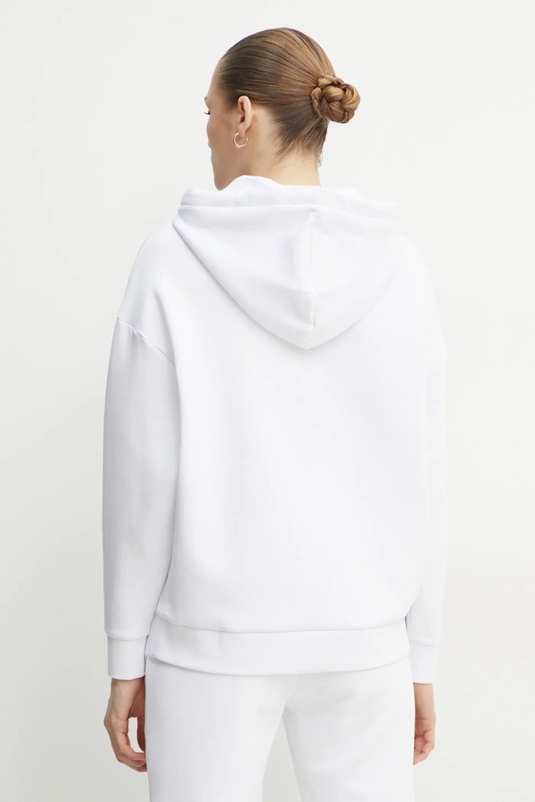 Кофта Armani Exchange колір білий фото 2