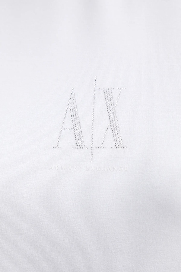 Кофта Armani Exchange колір чорний фото 4
