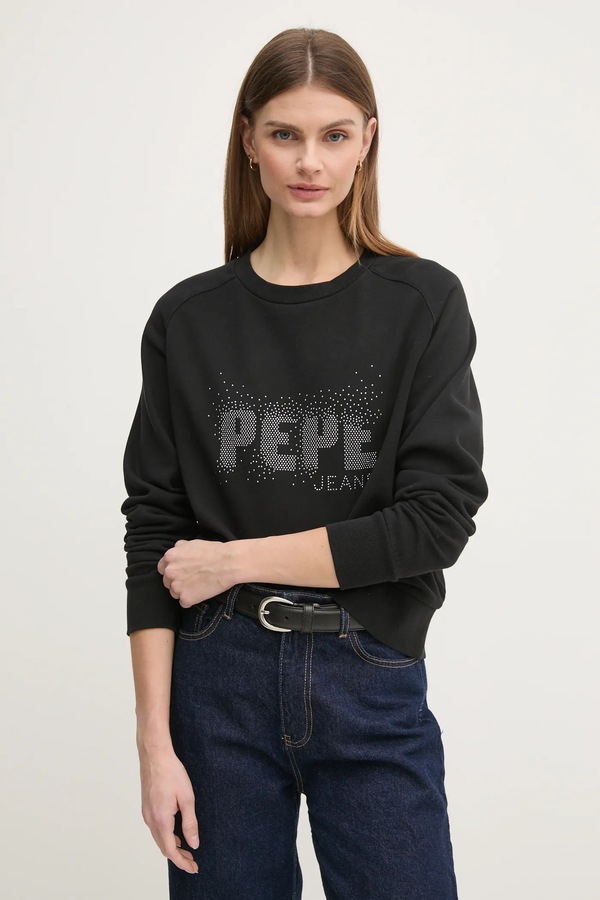 Кофта Pepe Jeans LUNA колір чорний фото 4