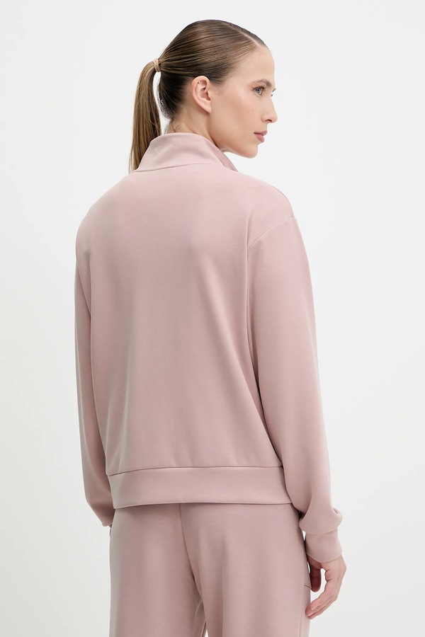 Кофта EA7 Emporio Armani колір коричневий фото 2