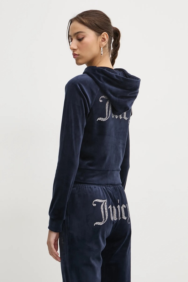 Кофта Juicy Couture колір синій фото 2