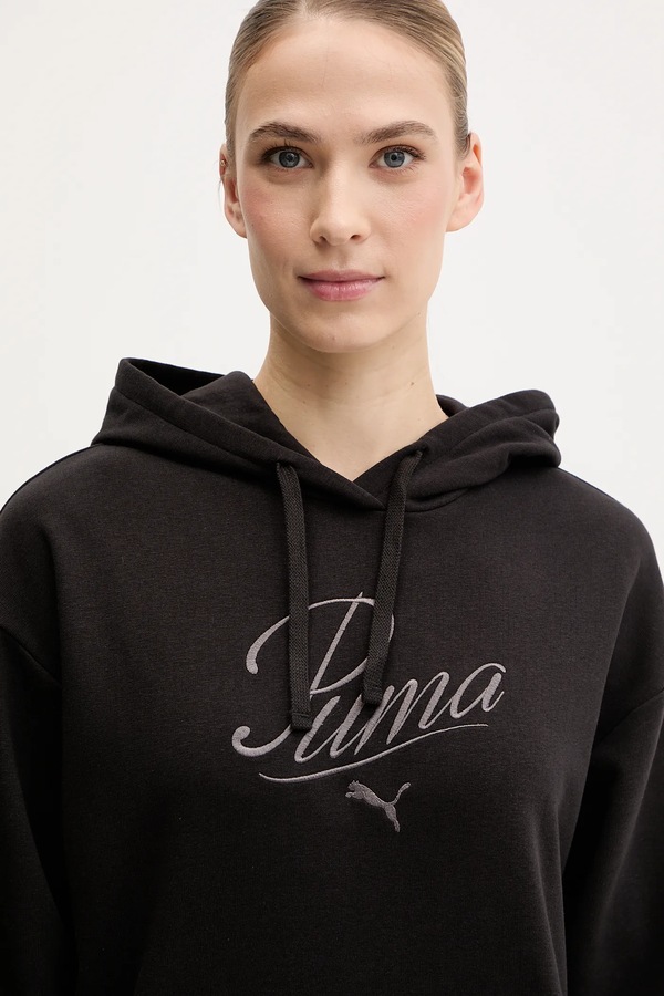 Кофта Puma цвет черный фото 2