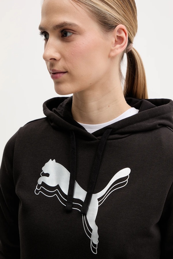 Кофта Puma колір чорний фото 4