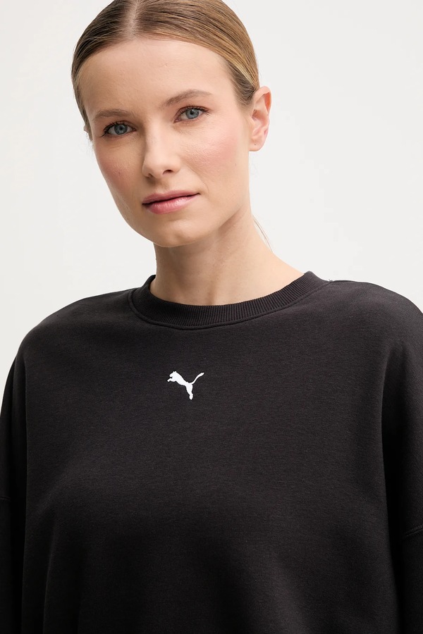 Кофта Puma колір чорний фото 4