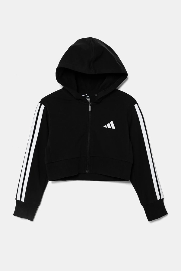 Дитяча кофта adidas колір чорний