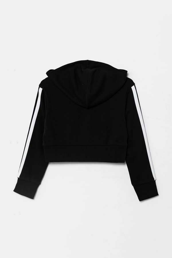 Дитяча кофта adidas колір чорний фото 2
