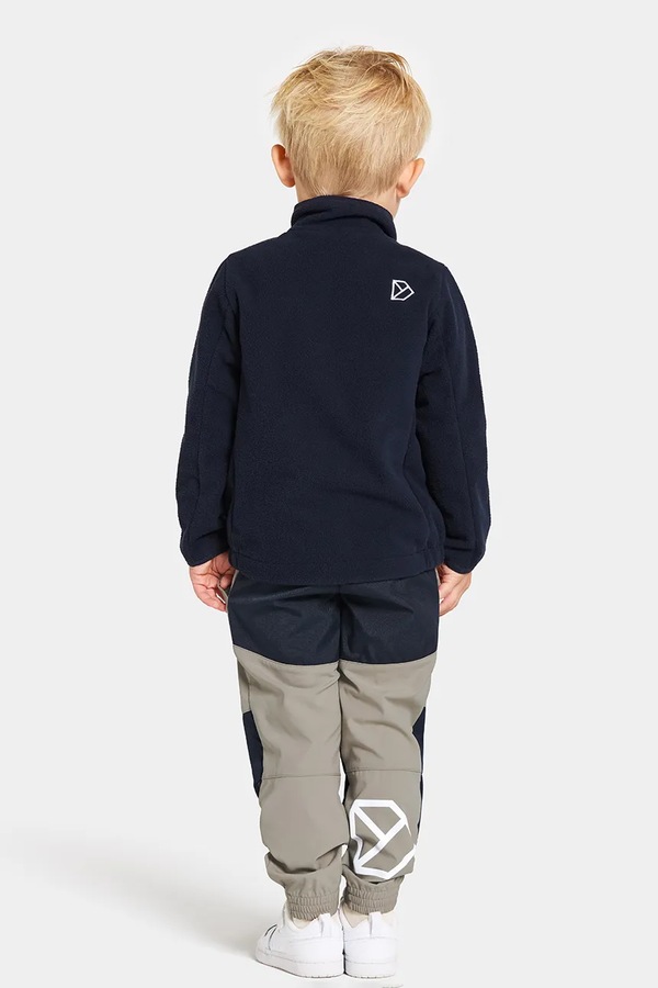 Дитяча кофта Didriksons MUSKOT KDS JACKET колір синій фото 3