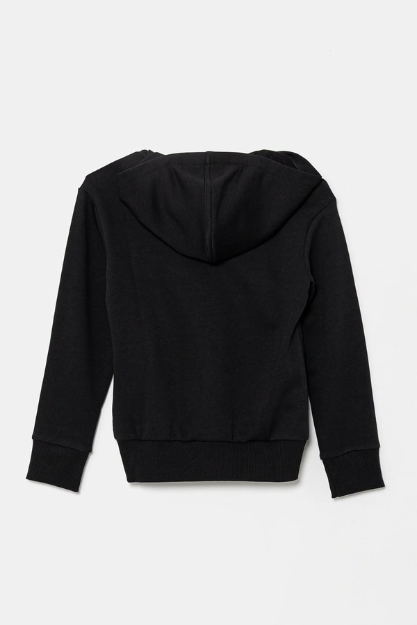Дитяча кофта adidas колір чорний фото 2